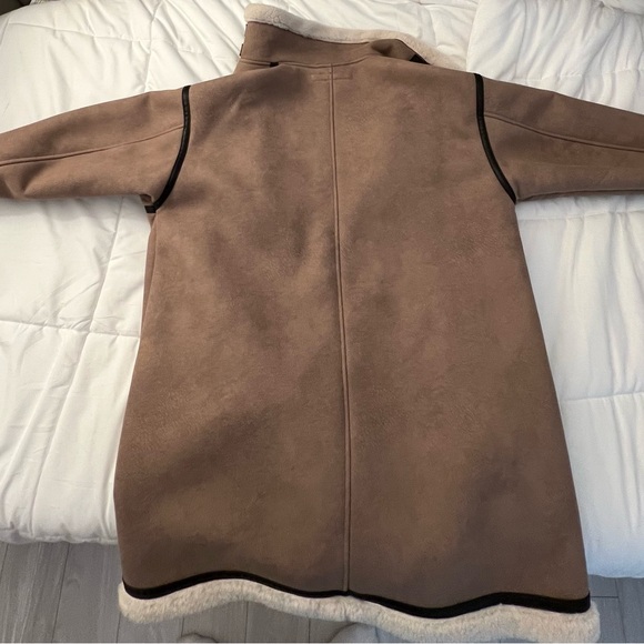 Zara buttoned double face coat - Picture 3 of 3